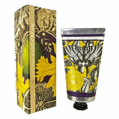 Kew Gardens Narcissus Lime Hand Cream 75ml from our Hand Cream collection by The English Soap Company