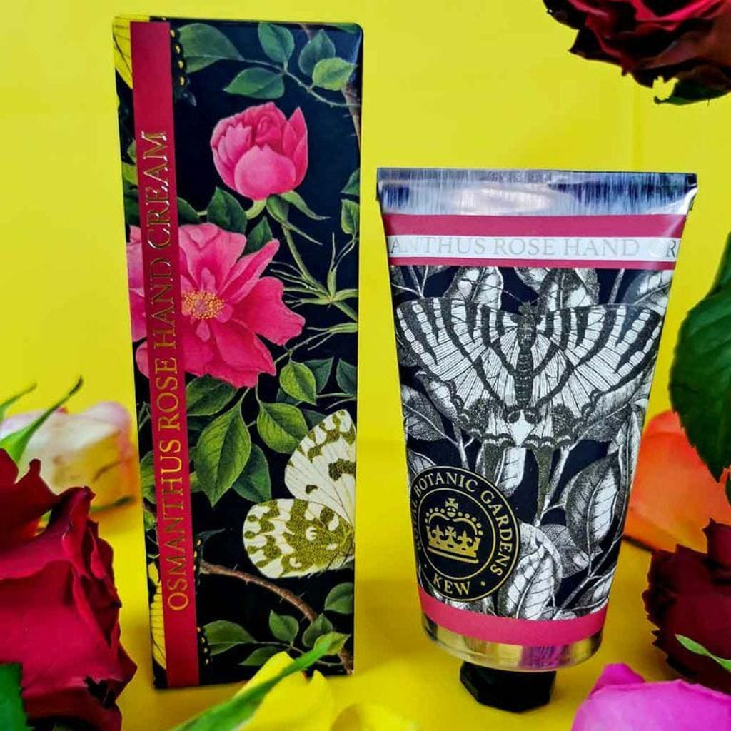 Kew Gardens Osmanthus Rose Hand Cream 75ml from our Hand Cream collection by The English Soap Company