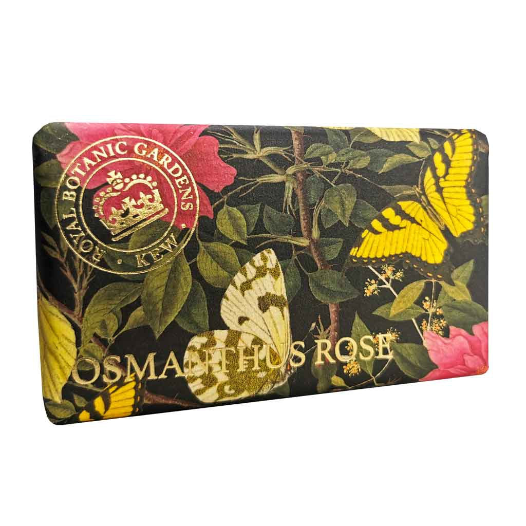 Kew Gardens Soap Bar Osmanthus Rose from our Luxury Bar Soap collection by The English Soap Company