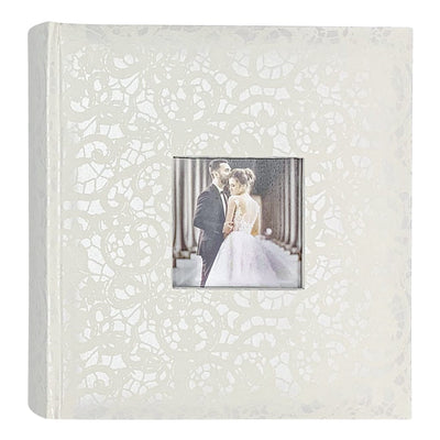 Lace Wedding Slip-In Photo Album 4x6in - 200 Photos from our Photo Albums collection by Profile Products Australia