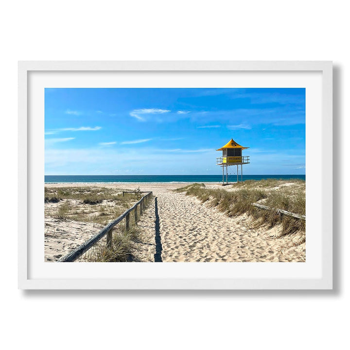 Lifeguard Tower 1 Wall Art Print from our Australian Made Framed Wall Art, Prints & Posters collection by Profile Products Australia