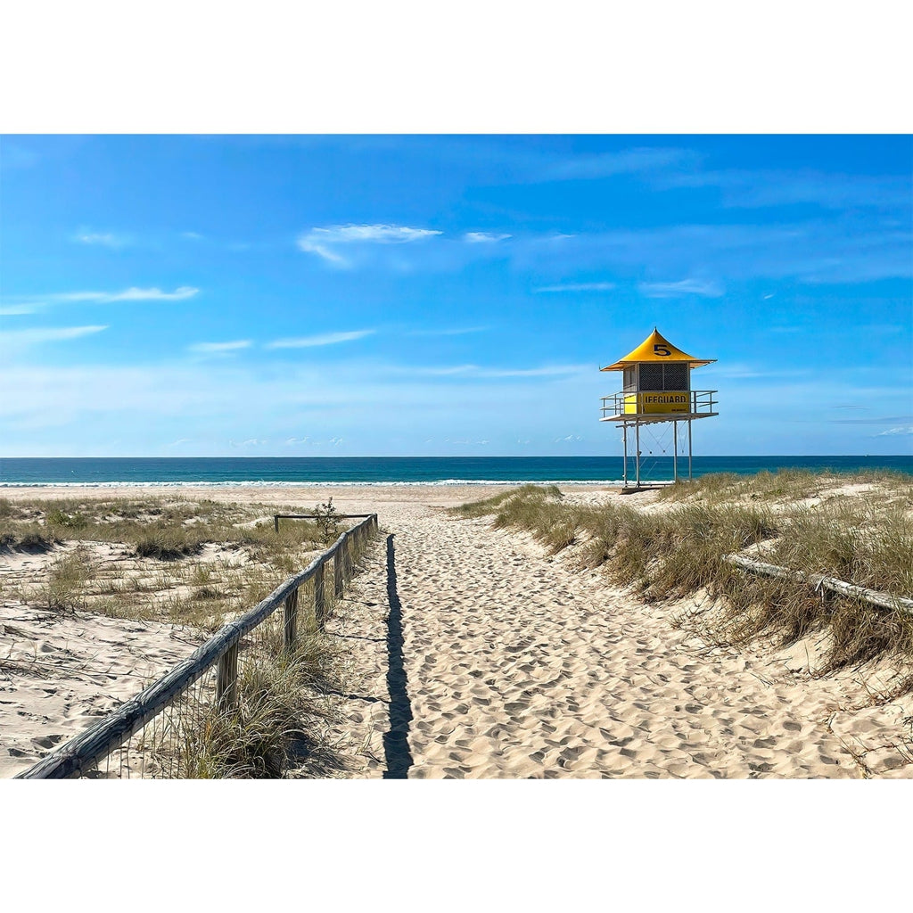 Lifeguard Tower 1 Wall Art Print from our Australian Made Framed Wall Art, Prints & Posters collection by Profile Products Australia