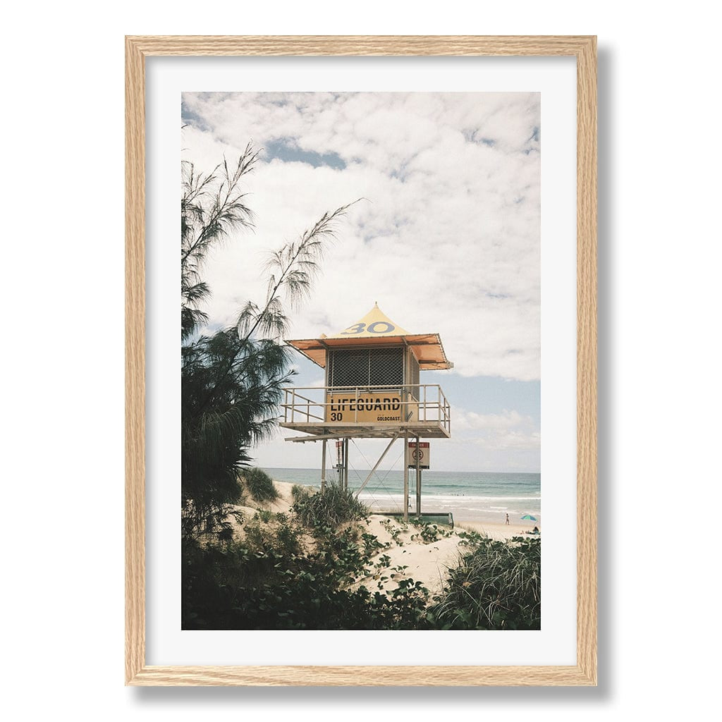 Lifeguard Tower 2 Wall Art Print from our Australian Made Framed Wall Art, Prints & Posters collection by Profile Products Australia