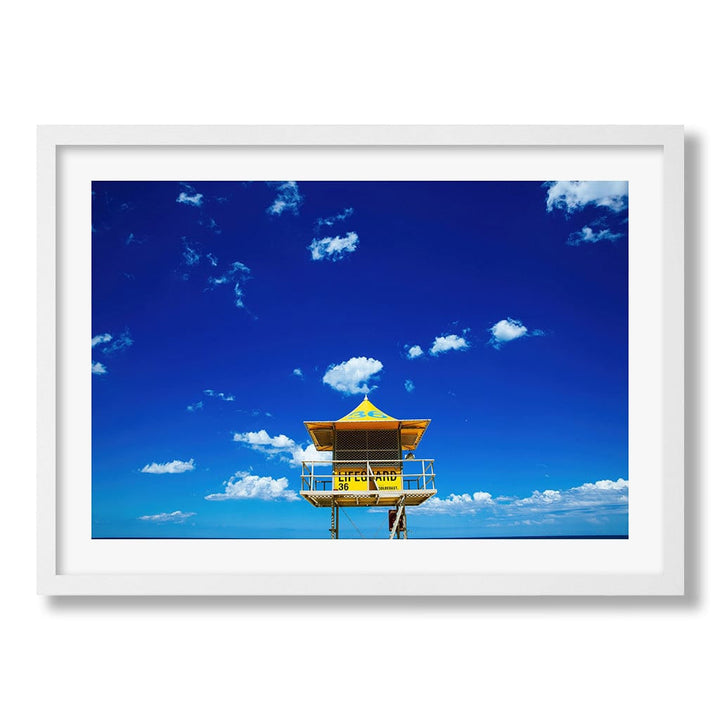 Lifeguard Tower 3 Wall Art Print from our Australian Made Framed Wall Art, Prints & Posters collection by Profile Products Australia