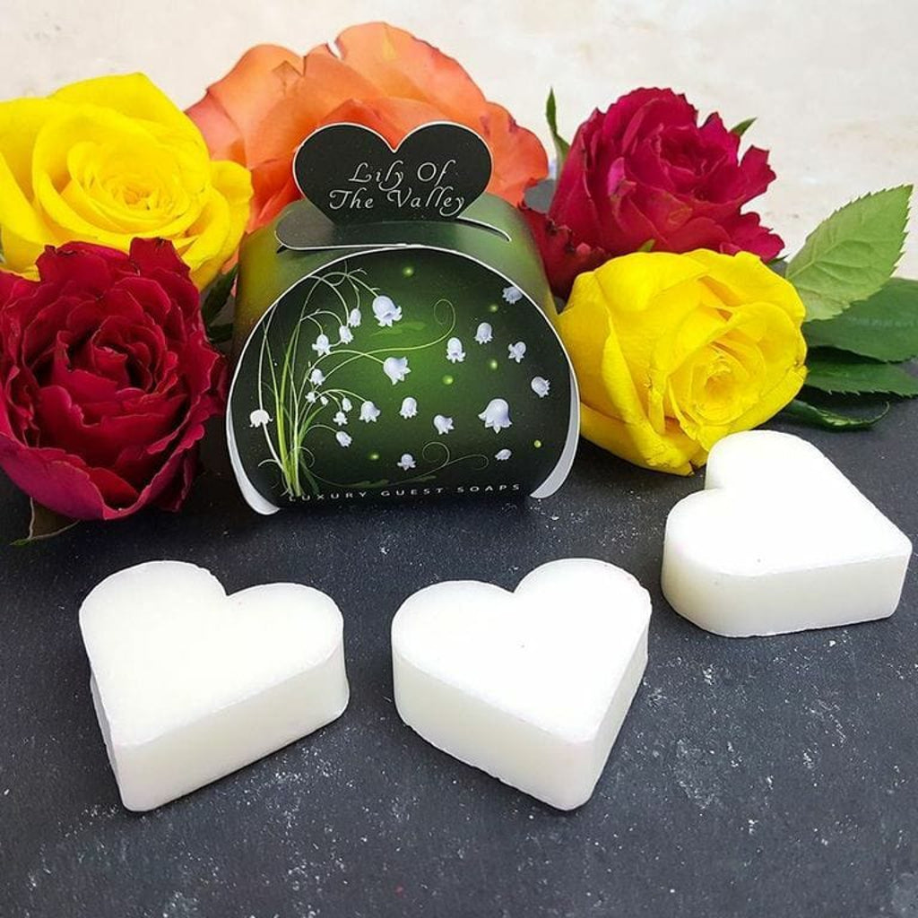 Lily of the Valley Guest Soaps (3 x 20g) from our Luxury Bar Soap collection by The English Soap Company