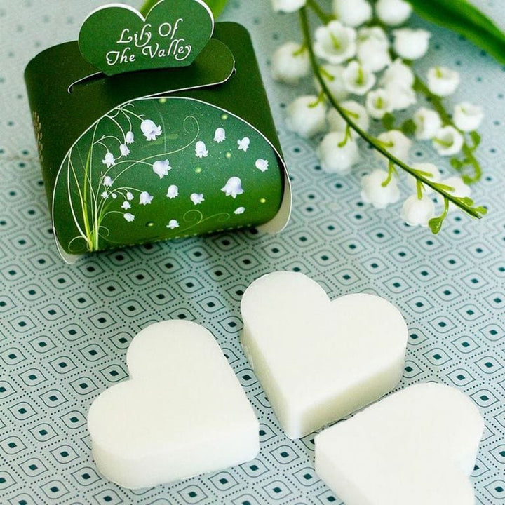 Lily of the Valley Guest Soaps (3 x 20g) from our Luxury Bar Soap collection by The English Soap Company