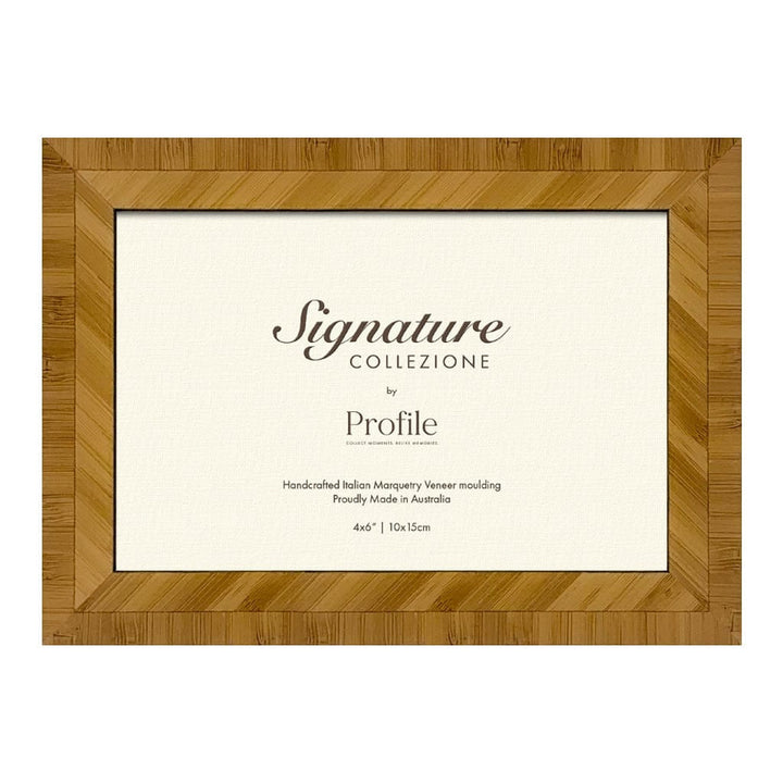 Luce Veneer Picture Frame 4x6in (10x15cm) from our Australian Made Picture Frames collection by Profile Products Australia