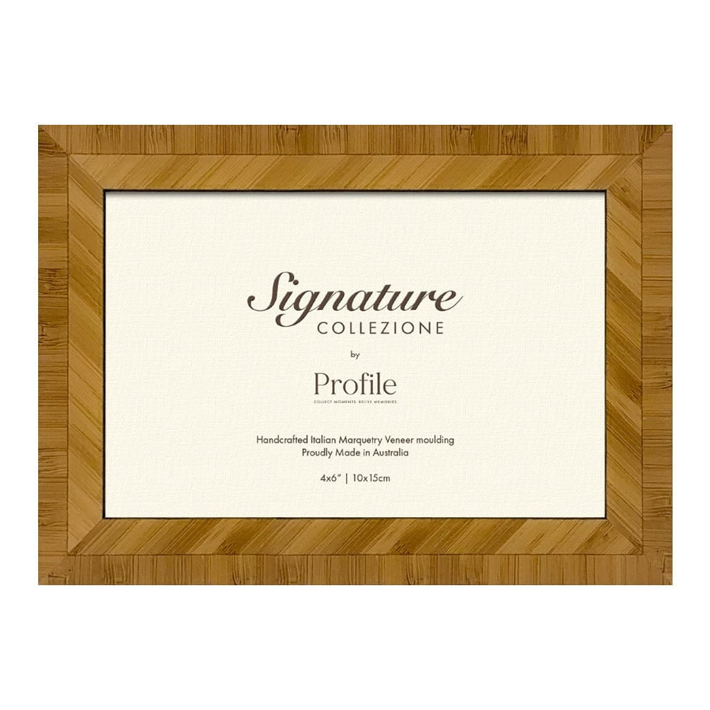 Luce Veneer Picture Frame 4x6in (10x15cm) from our Australian Made Picture Frames collection by Profile Products Australia