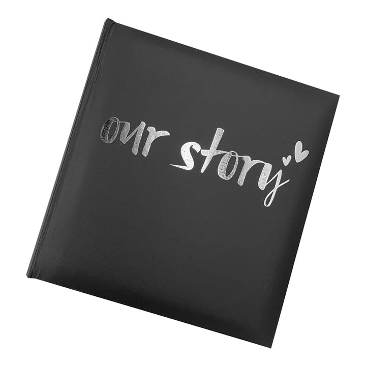 Moda Black "Our Story" Slip-In Photo Album from our Photo Albums collection by Profile Products Australia