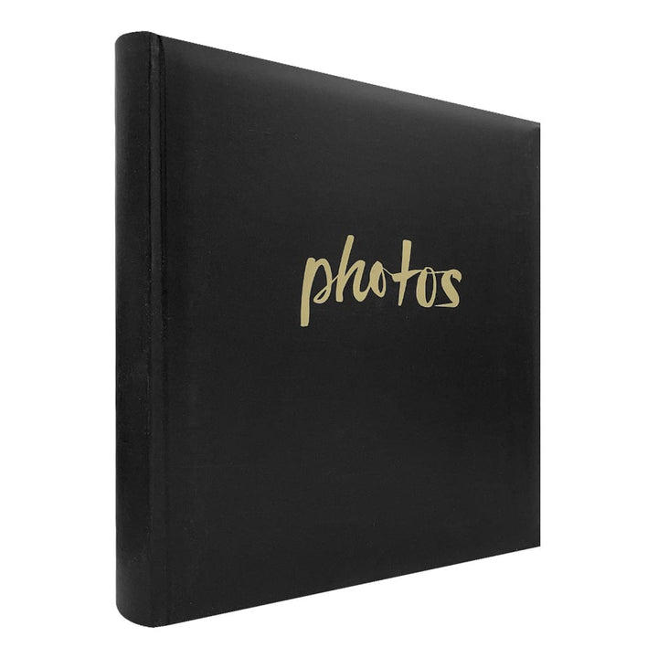 Moda Black "Photos" Large Slip-In Photo Album from our Photo Albums collection by Profile Products Australia