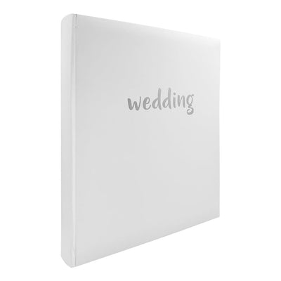 Moda Wedding Drymount Photo Album 300x365mm - 80 White Pages from our Photo Albums collection by Profile Products Australia