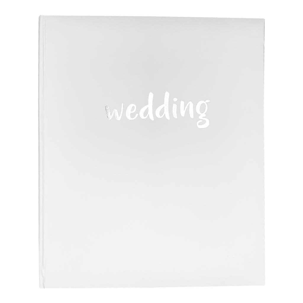 Moda Wedding Drymount Photo Album 300x365mm - 80 White Pages from our Photo Albums collection by Profile Products Australia