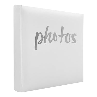 Moda White "Photos" Slip-In Photo Album from our Photo Albums collection by Profile Products Australia