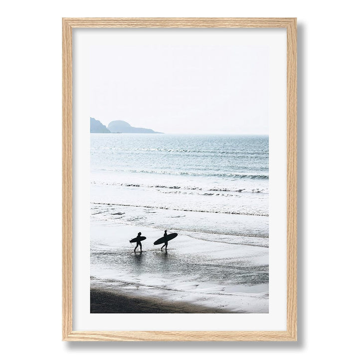 Morning Surf Wall Art Print from our Australian Made Framed Wall Art, Prints & Posters collection by Profile Products Australia