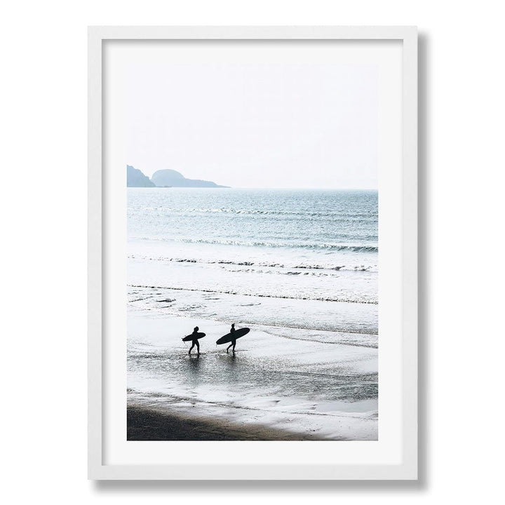 Morning Surf Wall Art Print from our Australian Made Framed Wall Art, Prints & Posters collection by Profile Products Australia