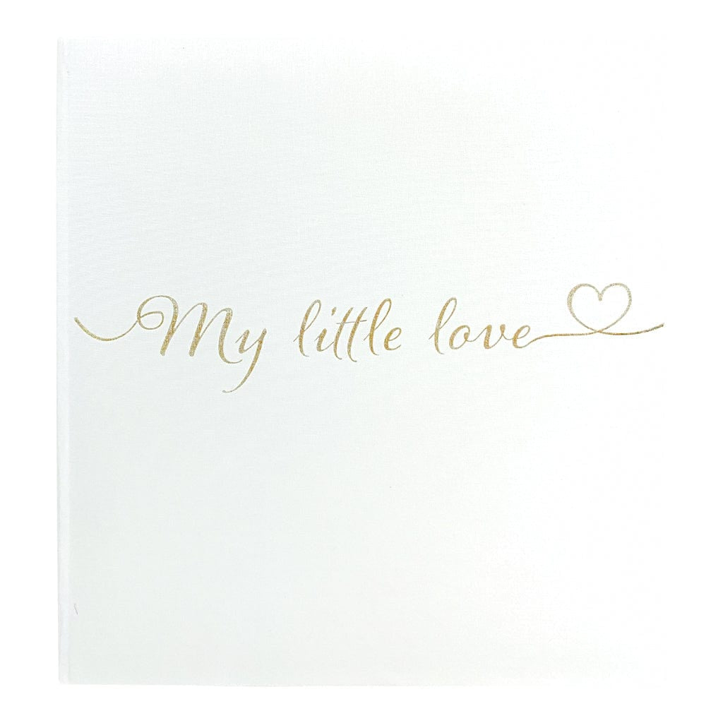 My Little Love Drymount Photo Album 280x305mm - 80 White Pages from our Photo Albums collection by Profile Products Australia