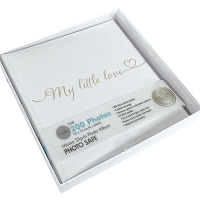 My Little Love Slip-In Photo Album 4x6in - 200 Photos from our Photo Albums collection by Profile Products Australia