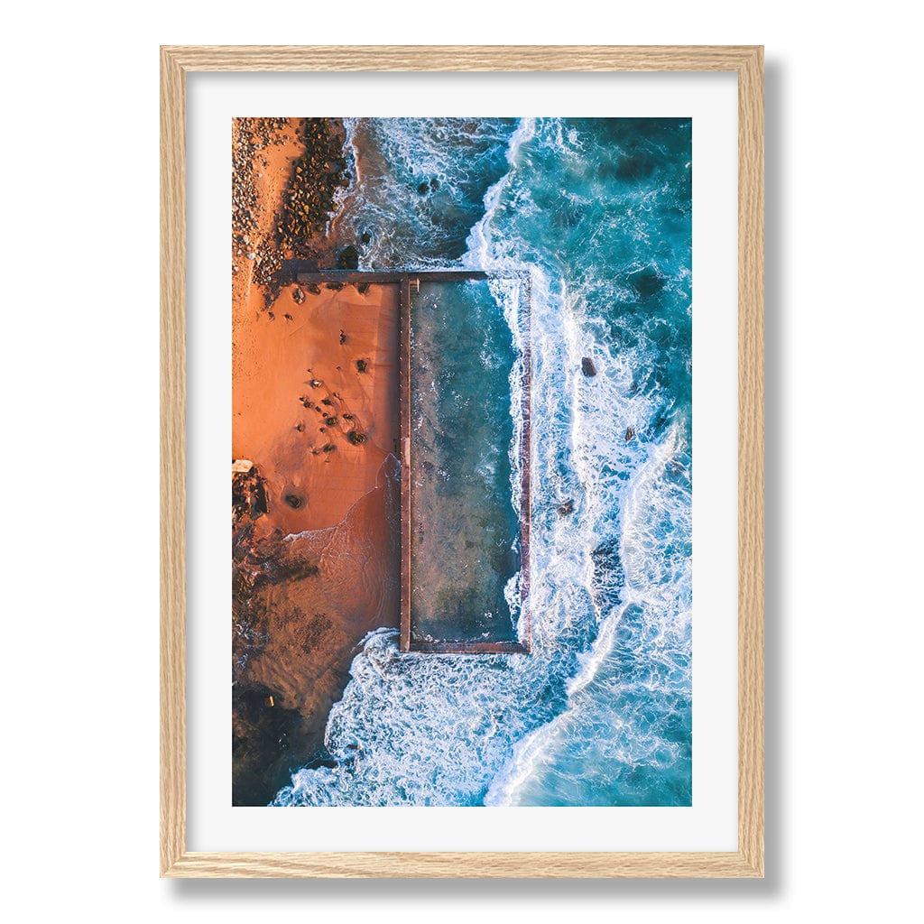 Newport Ocean Pool Wall Art Print from our Australian Made Framed Wall Art, Prints & Posters collection by Profile Products Australia