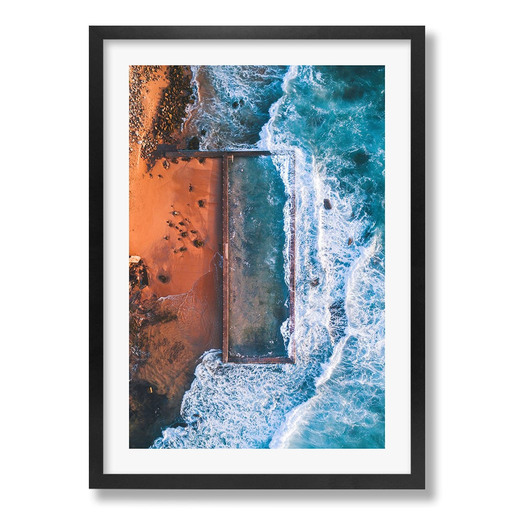 Newport Ocean Pool Wall Art Print from our Australian Made Framed Wall Art, Prints & Posters collection by Profile Products Australia