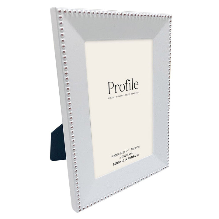 Noble White Rose Gold Metal Photo Frame from our Metal Photo Frames collection by Profile Products Australia