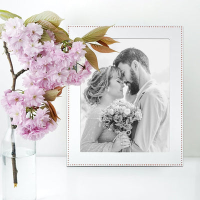 Noble White Rose Gold Metal Photo Frame from our Metal Photo Frames collection by Profile Products Australia