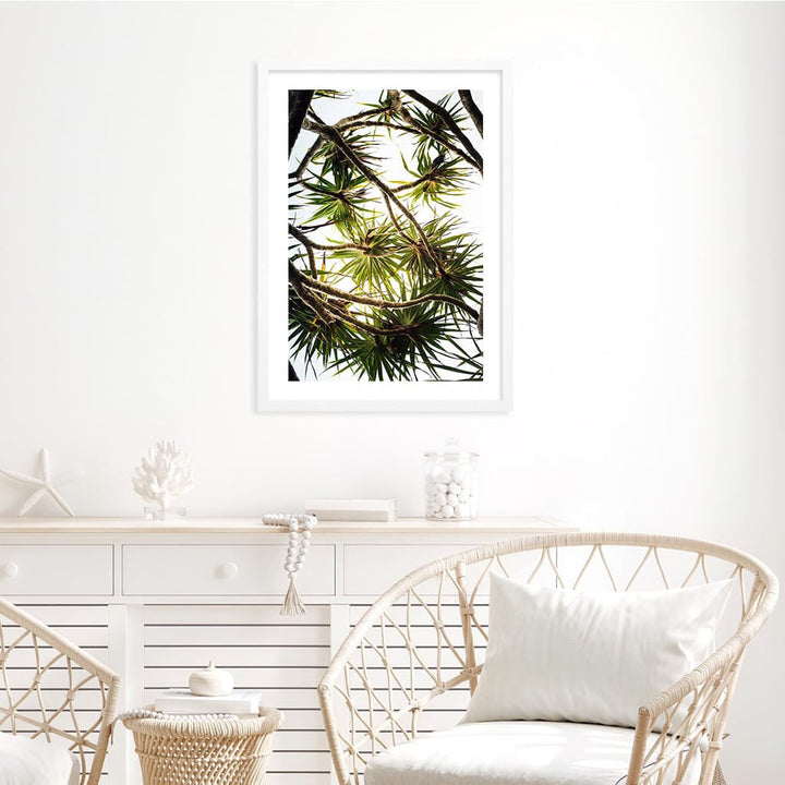 Noosa Palms Wall Art Print from our Australian Made Framed Wall Art, Prints & Posters collection by Profile Products Australia