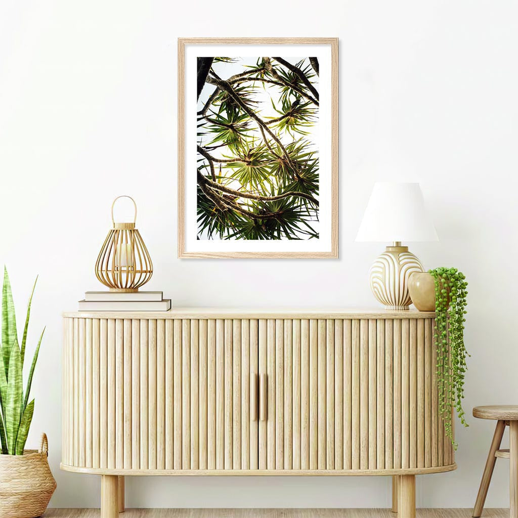 Noosa Palms Wall Art Print from our Australian Made Framed Wall Art, Prints & Posters collection by Profile Products Australia