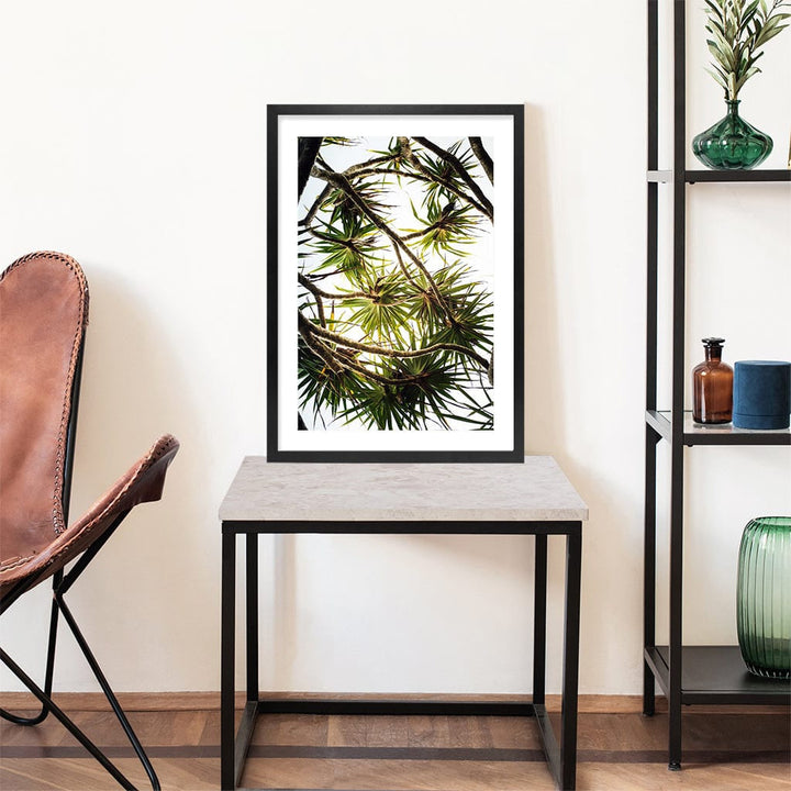 Noosa Palms Wall Art Print from our Australian Made Framed Wall Art, Prints & Posters collection by Profile Products Australia