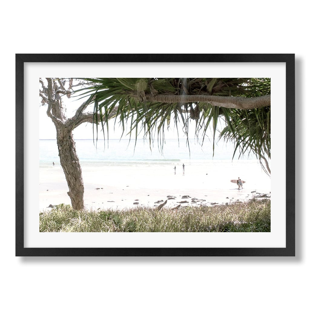 Noosa Under Palms Wall Art Print from our Australian Made Framed Wall Art, Prints & Posters collection by Profile Products Australia