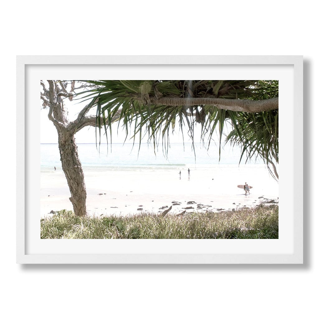 Noosa Under Palms Wall Art Print from our Australian Made Framed Wall Art, Prints & Posters collection by Profile Products Australia