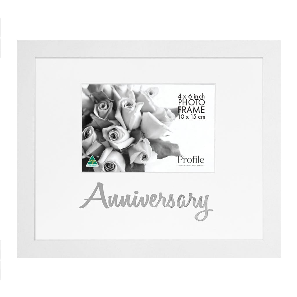 Occasion Photo Frame "Anniversary" from our Australian Made Gift Occasion Picture Frames collection by Profile Products Australia