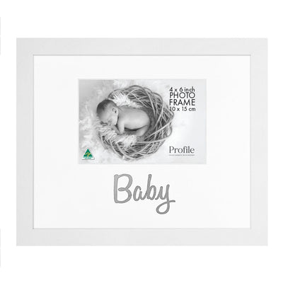 Occasion Photo Frame "Baby" from our Australian Made Gift Occasion Picture Frames collection by Profile Products Australia