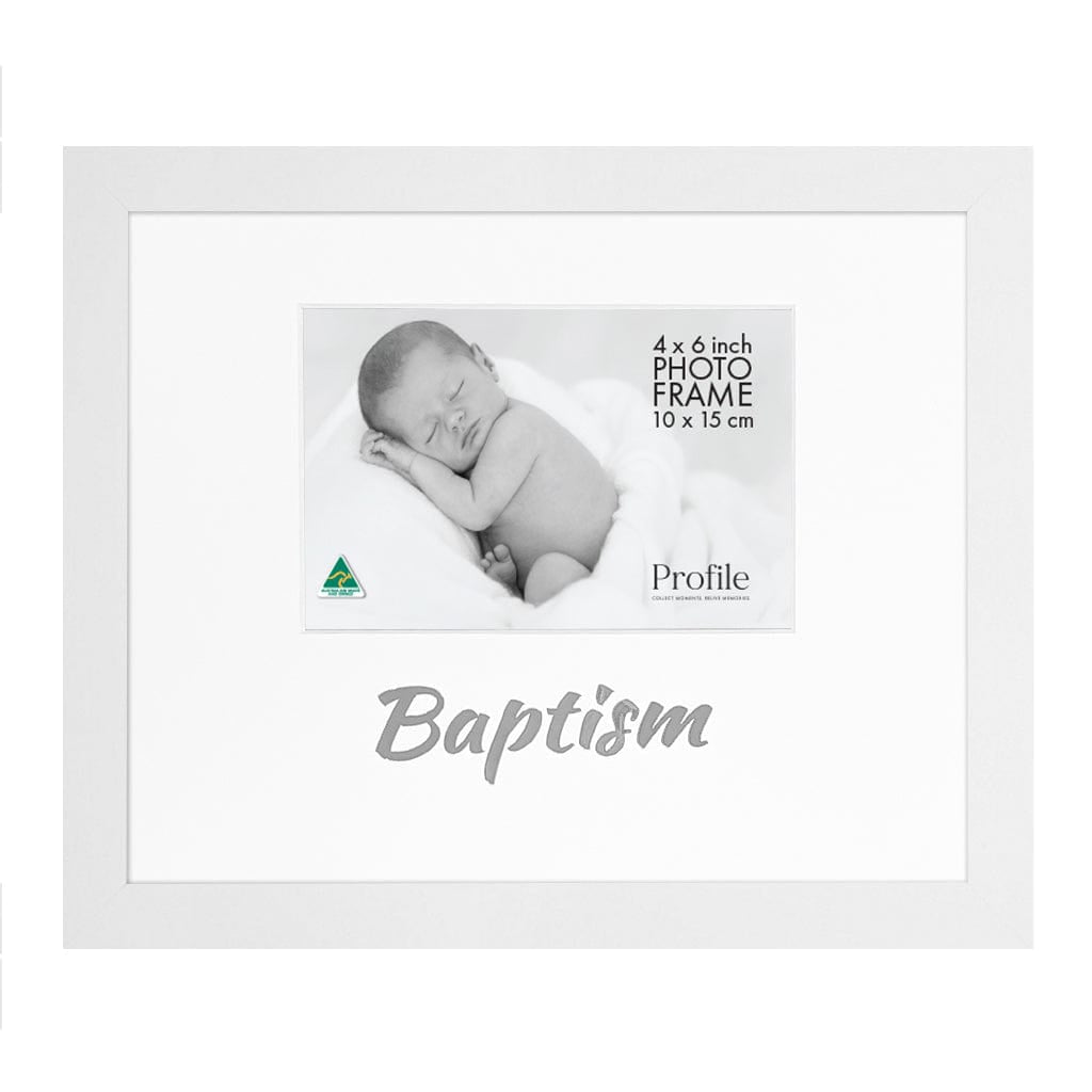 Occasion Photo Frame "Baptism" from our Australian Made Gift Occasion Picture Frames collection by Profile Products Australia