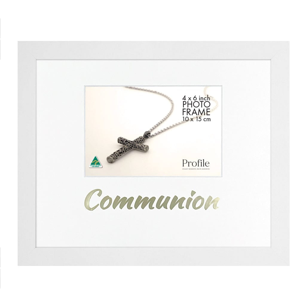 Occasion Photo Frame "Communion" - Gold from our Australian Made Gift Occasion Picture Frames collection by Profile Products Australia