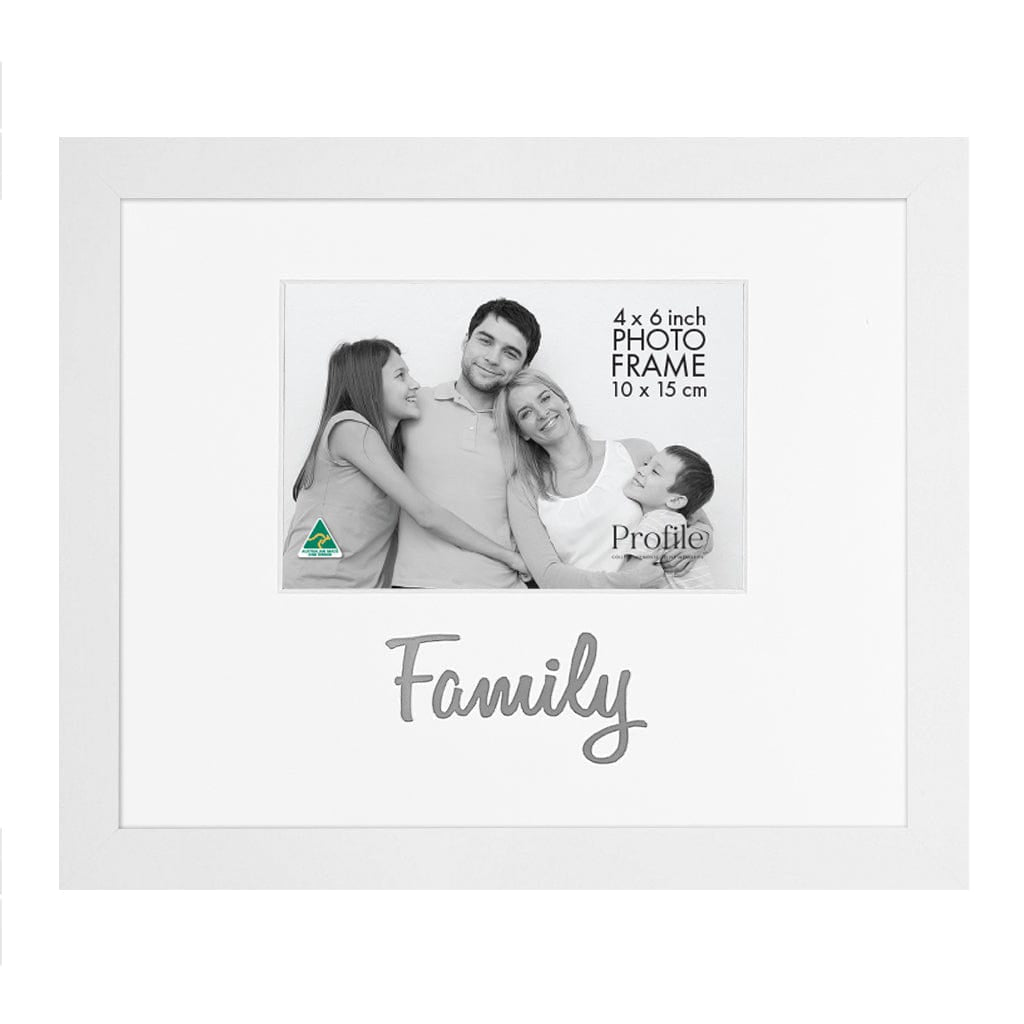 Occasion Photo Frame "Family" from our Australian Made Gift Occasion Picture Frames collection by Profile Products Australia