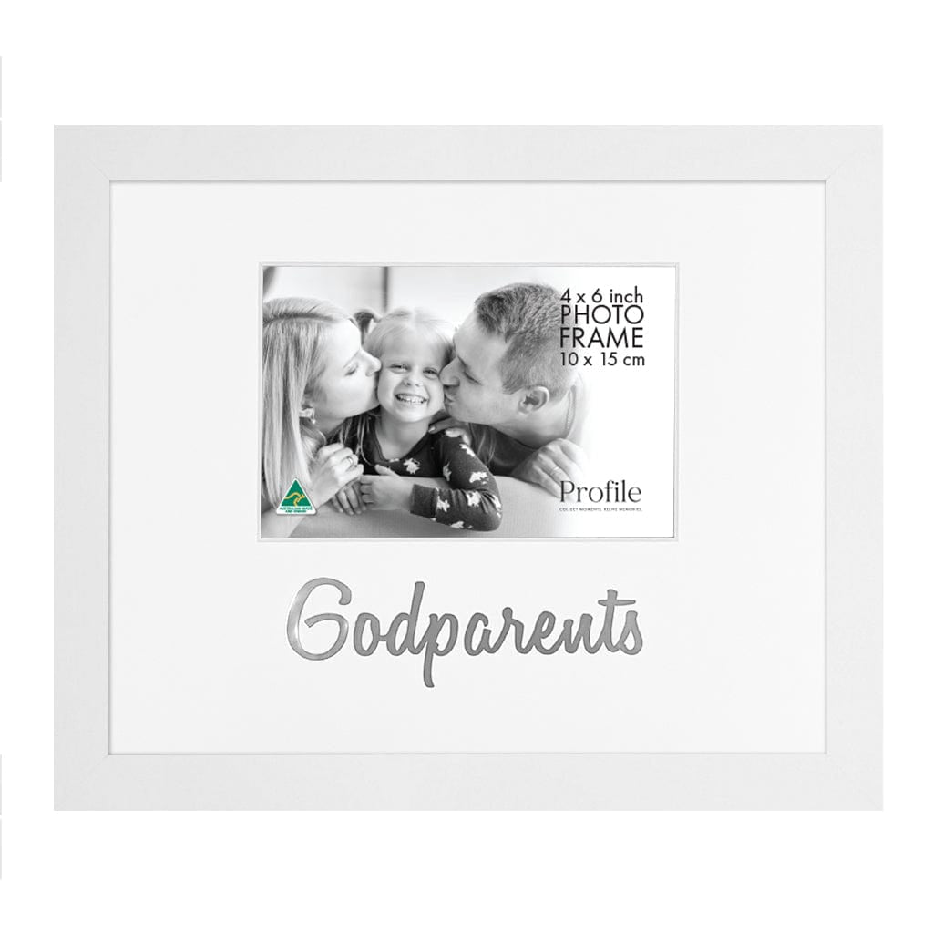Occasion Photo Frame "Godparents" from our Australian Made Gift Occasion Picture Frames collection by Profile Products Australia