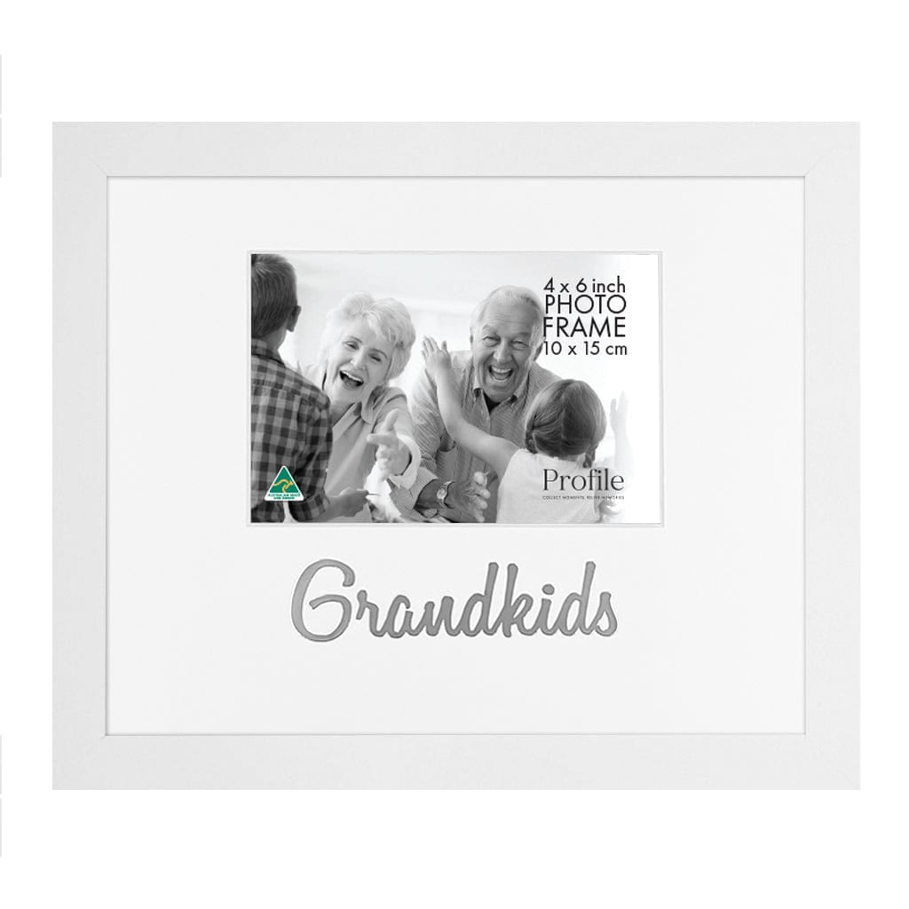 Occasion Photo Frame "Grandkids" from our Australian Made Gift Occasion Picture Frames collection by Profile Products Australia