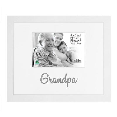Occasion Photo Frame "Grandpa" from our Australian Made Gift Occasion Picture Frames collection by Profile Products Australia
