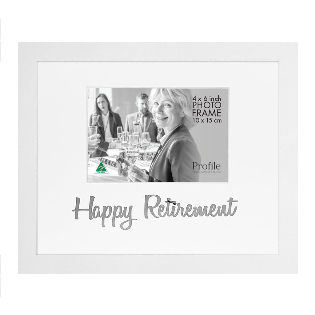 Retirement Photo Frame | Australian Made Solid Wooden Frame