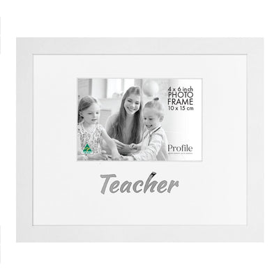Occasion Photo Frame "Teacher" from our Australian Made Gift Occasion Picture Frames collection by Profile Products Australia