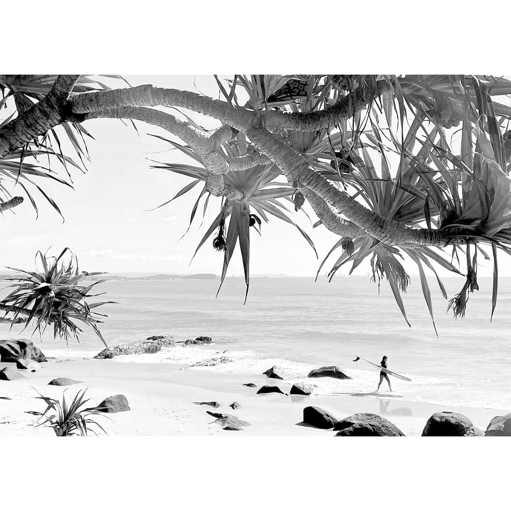 Ocean View B&W Wall Art Print from our Australian Made Framed Wall Art, Prints & Posters collection by Profile Products Australia