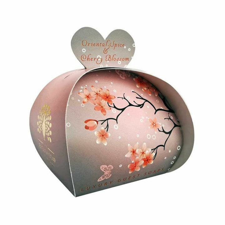 Oriental Spice and Cherry Blossom Guest Soaps (3 x 20g) from our Luxury Bar Soap collection by The English Soap Company