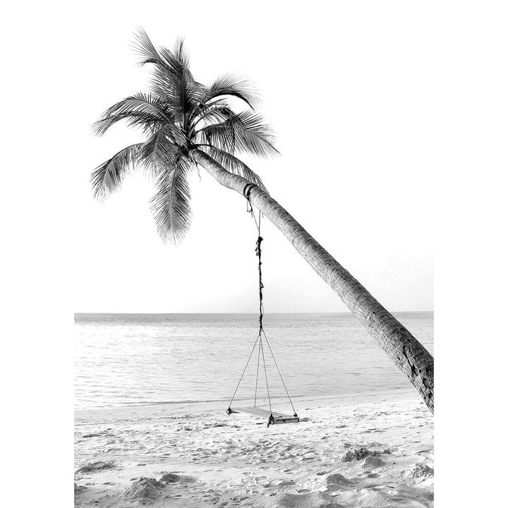 Palm Dream Swing B&W Wall Art Print from our Australian Made Framed Wall Art, Prints & Posters collection by Profile Products Australia