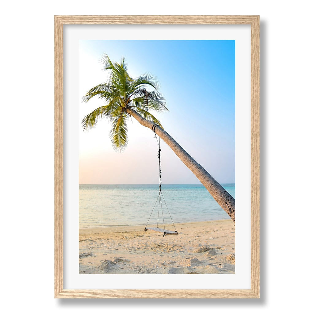 Palm Dream Swing Wall Art Print from our Australian Made Framed Wall Art, Prints & Posters collection by Profile Products Australia