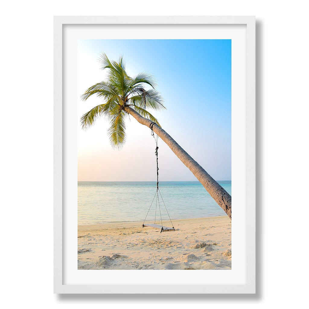 Palm Dream Swing Wall Art Print from our Australian Made Framed Wall Art, Prints & Posters collection by Profile Products Australia