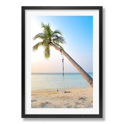 Palm Dream Swing Wall Art Print from our Australian Made Framed Wall Art, Prints & Posters collection by Profile Products Australia