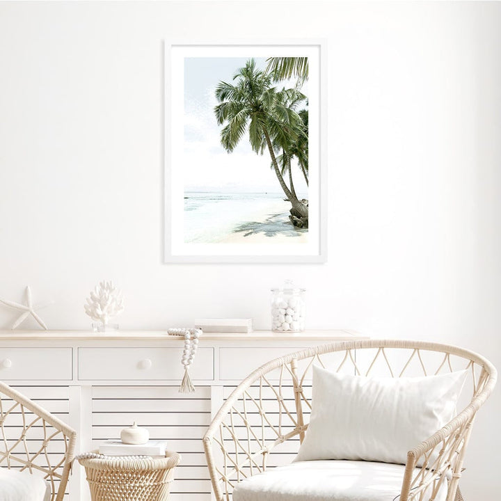 Palm Island Dreams Wall Art Print from our Australian Made Framed Wall Art, Prints & Posters collection by Profile Products Australia