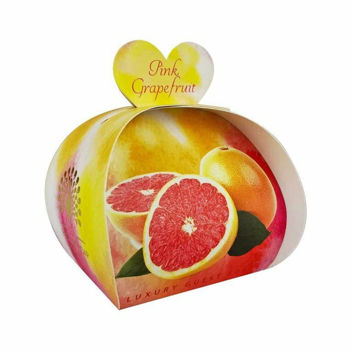 Pink Grapefruit Guest Soaps (3 x 20g) from our Luxury Bar Soap collection by The English Soap Company