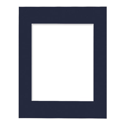 Prussian Blue Mat Board 11x14in (28x35cm) to suit 8x12in (20x30cm) image from our Custom Cut Mat Boards collection by Profile Products Australia