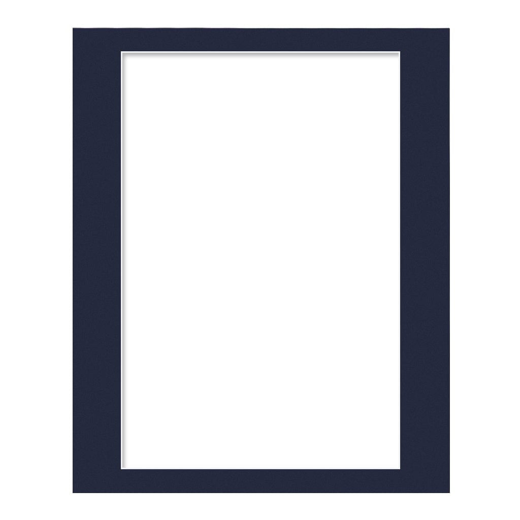 Prussian Blue Mat Board 16x20in (40x50cm) to suit 12x18in (30x45cm) image from our Custom Cut Mat Boards collection by Profile Products Australia